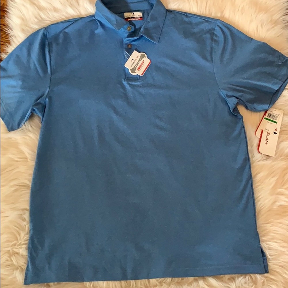 Grand slam polo dri cool  flow UPF 15